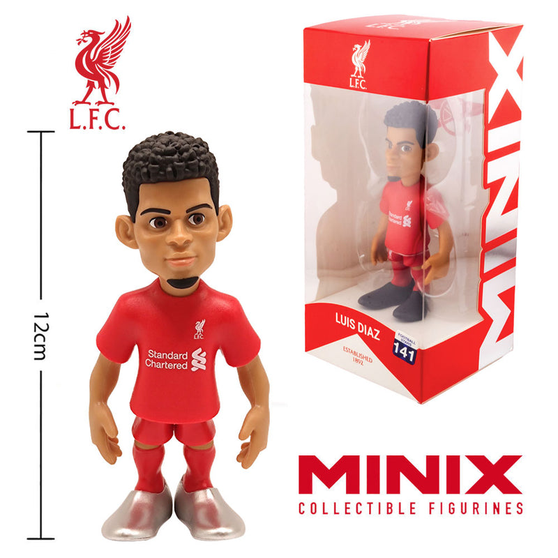 Liverpool FC MINIX Figure 12cm Diaz collectible from Infinity Collectables 2026
