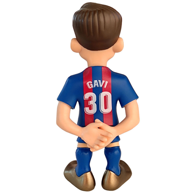 FC Barcelona MINIX Figure 12cm Gavi, rear view