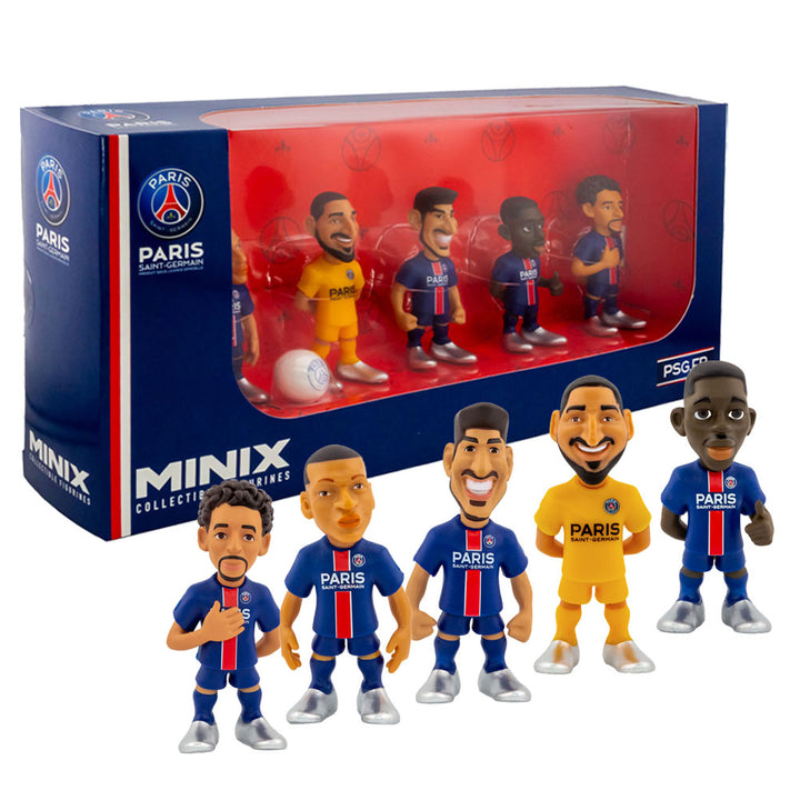 Paris Saint Germain FC MINIX Figures 5-Pack