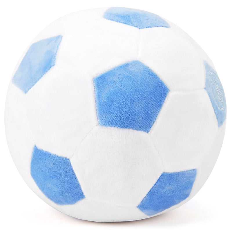 Manchester City FC Plush Football, side angle