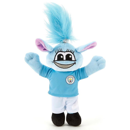 Manchester City FC Plush Moonbeam Mascot collectible from Infinity Collectables 2026
