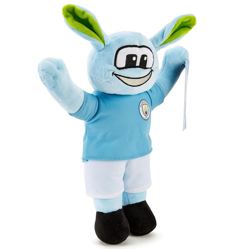 Manchester City FC Plush Moonchester Mascot, side angle