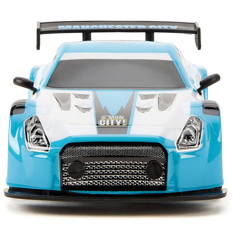 Manchester City FC Radio Control Sportscar 1:24 Scale, side angle