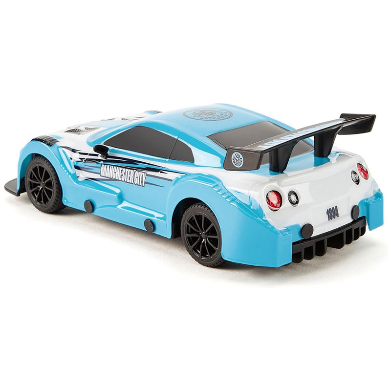 Manchester City FC Radio Control Sportscar 1:24 Scale, close-up detail