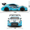 Manchester City FC Radio Control Sportscar 1:24 Scale, rear view