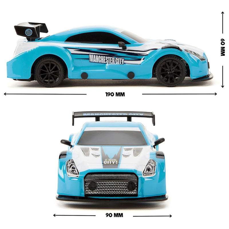 Manchester City FC Radio Control Sportscar 1:24 Scale, rear view