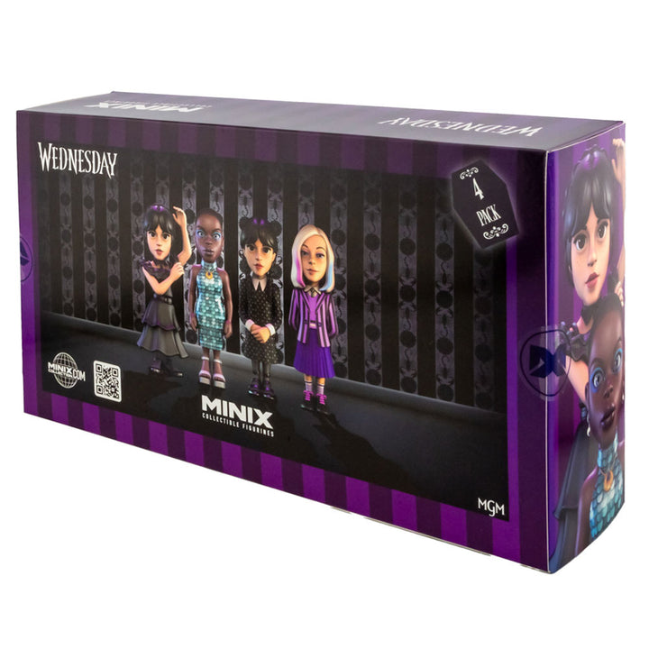 Wednesday MINIX Figures 4-Pack