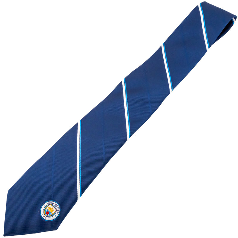 Manchester City FC Stripe Tie, alternate view