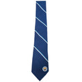 Manchester City FC Stripe Tie, side angle