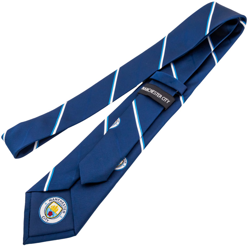 Manchester City FC Stripe Tie, packaging shot
