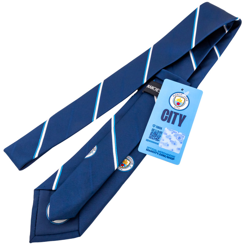 Manchester City FC Stripe Tie, product detail