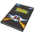 Back To The Future Premium Notebook, close-up detail