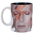David Bowie Mug, close-up detail