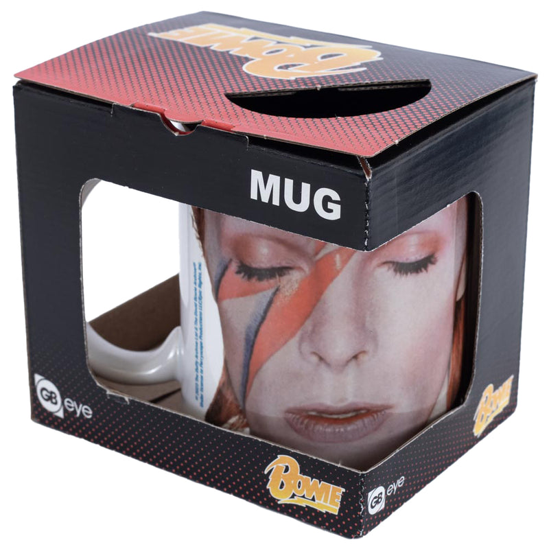 David Bowie Mug, rear view