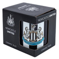 Newcastle United FC Striped Mug, rear view