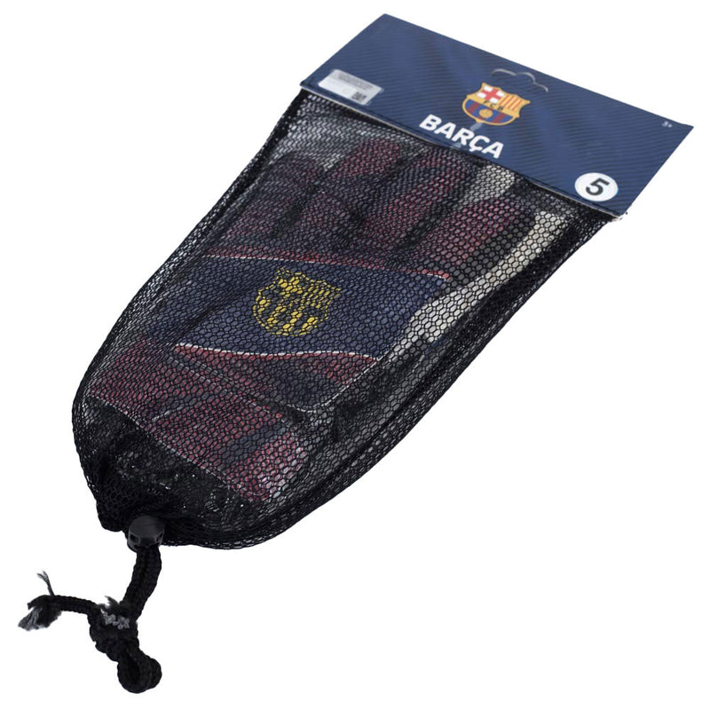 FC Barcelona Fuse Goalkeeper Gloves Kids, side angle