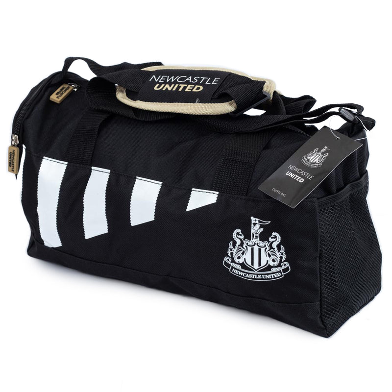 Newcastle United FC Stripe Duffle Bag, close-up detail