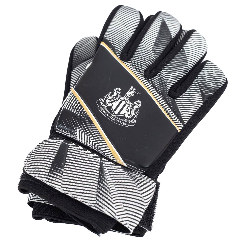 Newcastle United FC Goalkeeper Gloves : Size - Kids