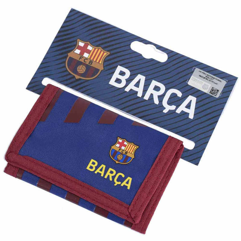 FC Barcelona Stripe Wallet, close-up detail