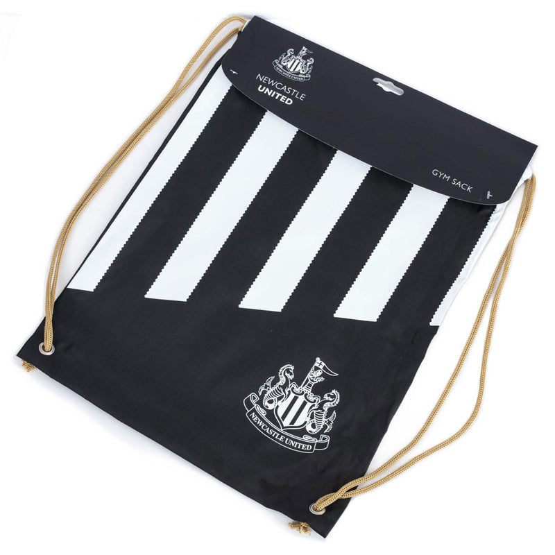 Newcastle United FC Stripe Gym Bag, side angle