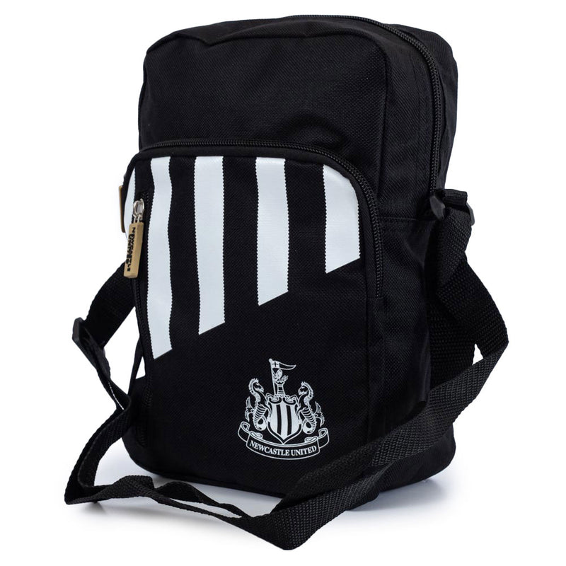 Newcastle United FC Stripe Shoulder Bag, side angle
