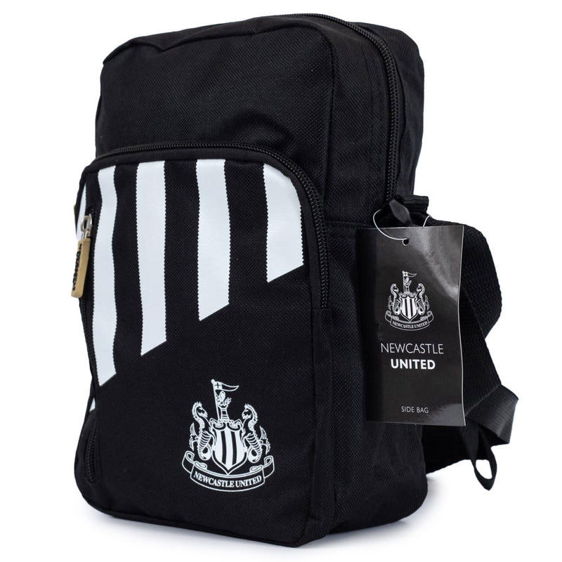 Newcastle United FC Stripe Shoulder Bag, close-up detail