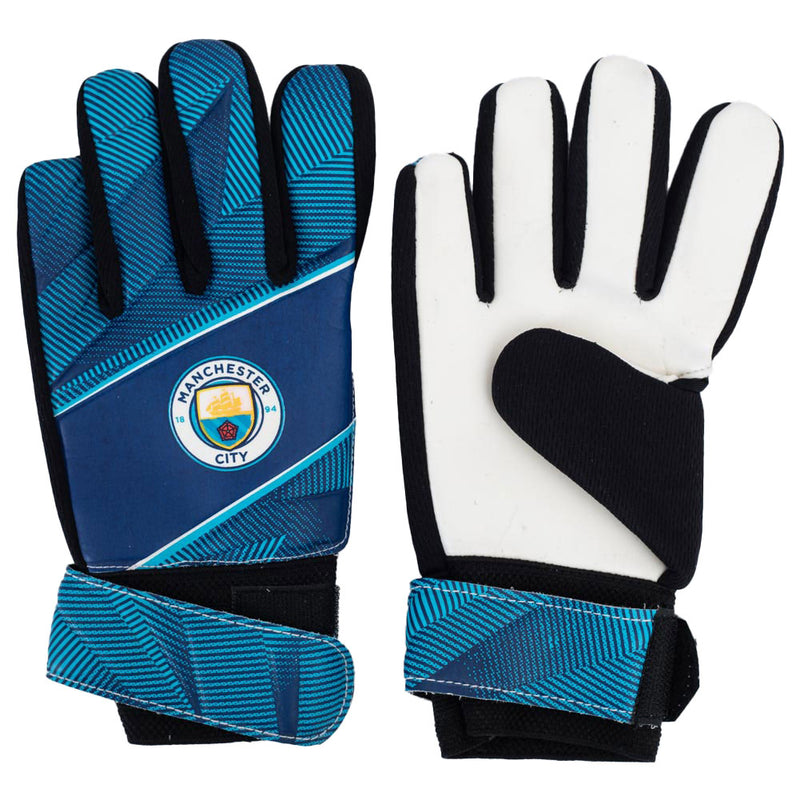 Manchester City FC Fuse Goalkeeper Gloves Yths, alternate view