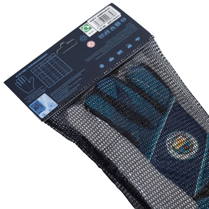 Manchester City FC Fuse Goalkeeper Gloves Yths, side angle