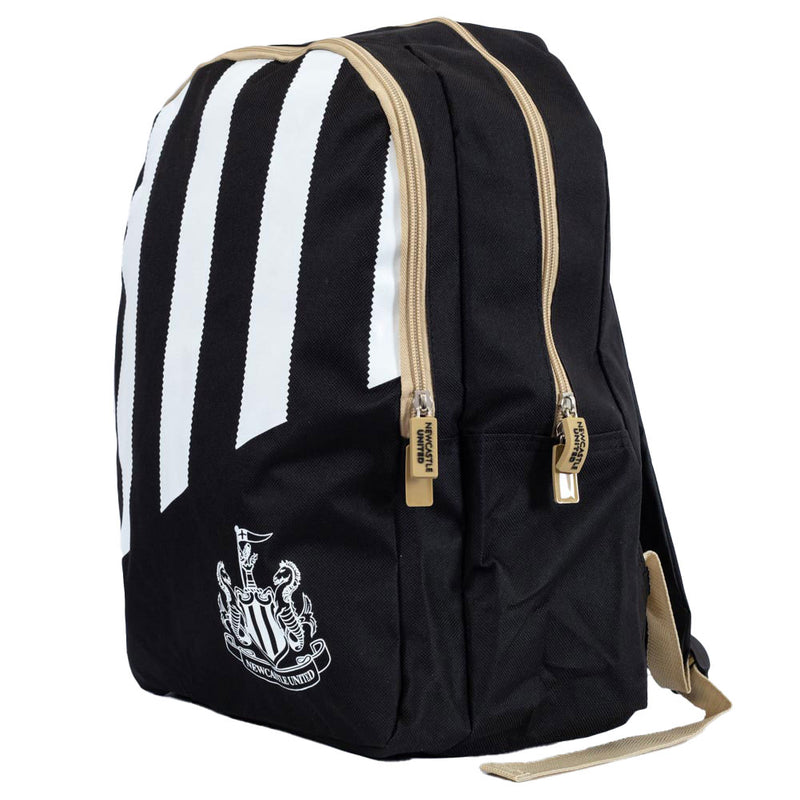 Newcastle United FC Stripe Backpack, side angle