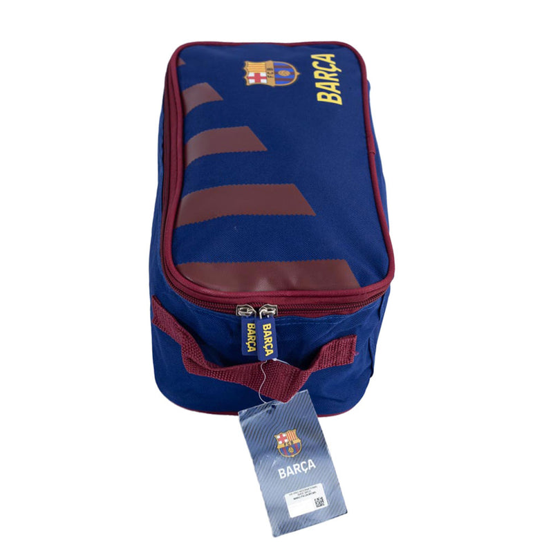 FC Barcelona Stripe Boot Bag, side angle