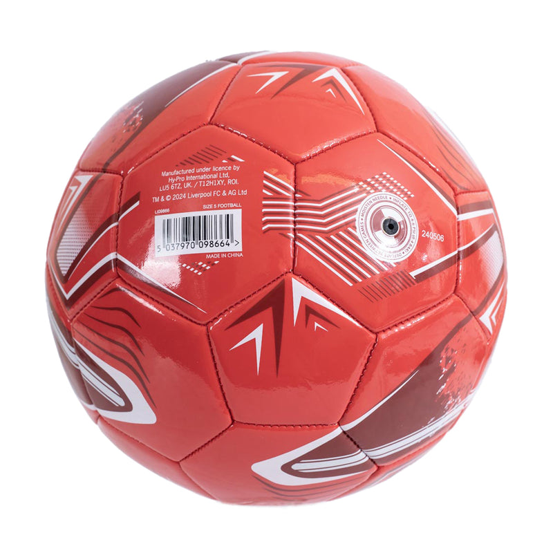 Liverpool FC Turbine Skill Ball, side angle