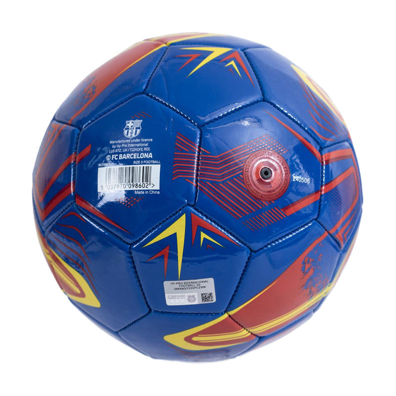 FC Barcelona Turbine Skill Ball, side angle