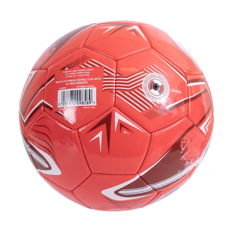 Arsenal FC Turbine Skill Ball, side angle