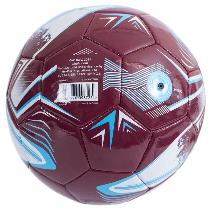 West Ham United FC Turbine Football, side angle