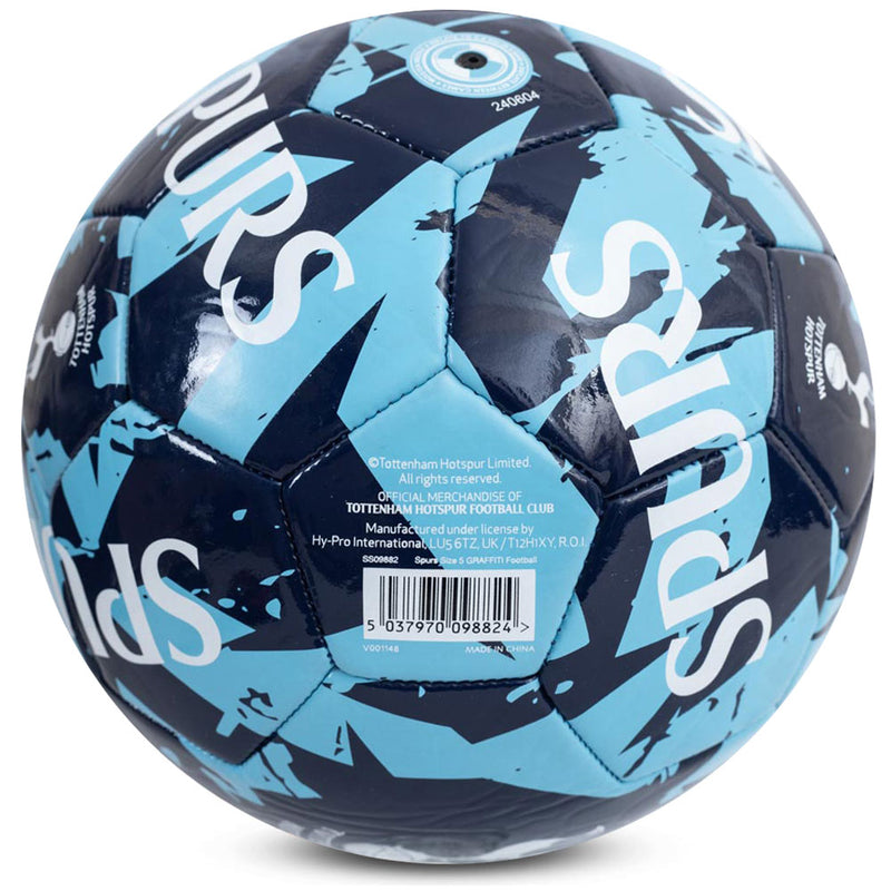 Tottenham Hotspur FC Graffiti Football, side angle