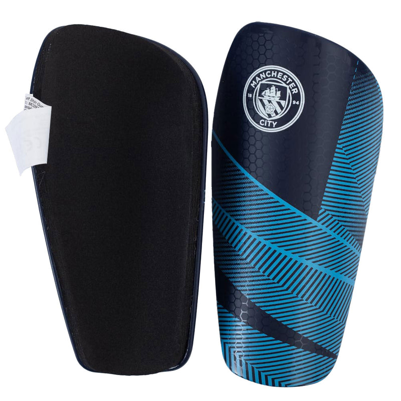 Manchester City FC Fuse Shin Pads Kids, alternate view
