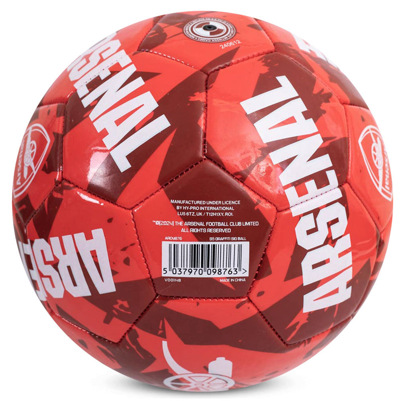 Arsenal FC Graffiti Football, side angle