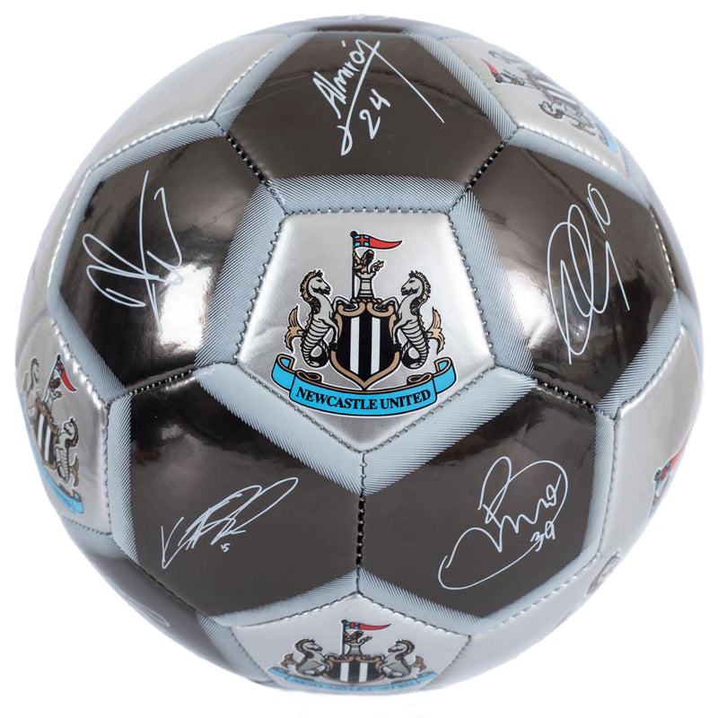 Newcastle United FC Sig 26 Football, side angle
