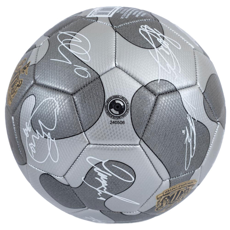 Newcastle United FC Camo Signature Football, side angle