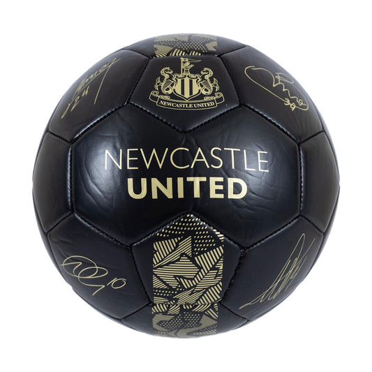 Newcastle United FC Sig Gold Phantom Skill Ball collectible from Infinity Collectables 2026