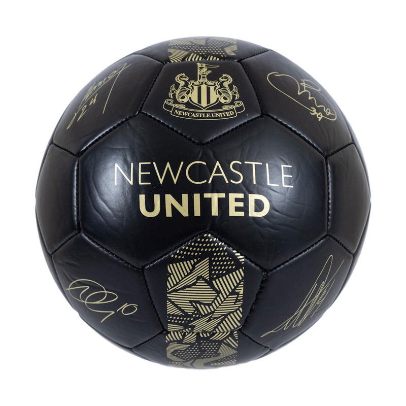 Newcastle United FC Sig Gold Phantom Skill Ball collectible from Infinity Collectables 2026