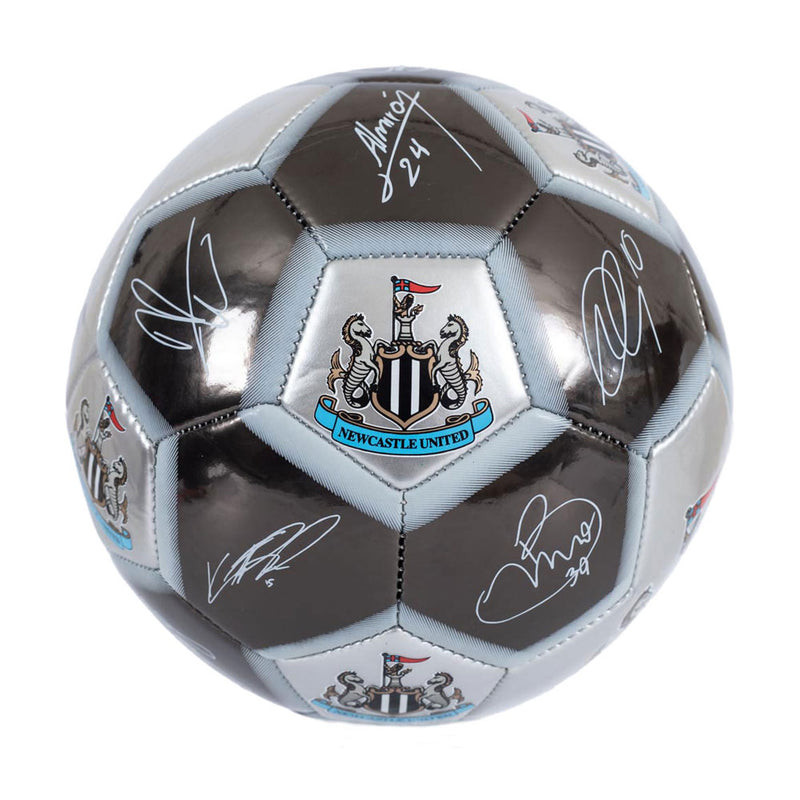 Newcastle United FC Sig 26 Skill Ball, side angle