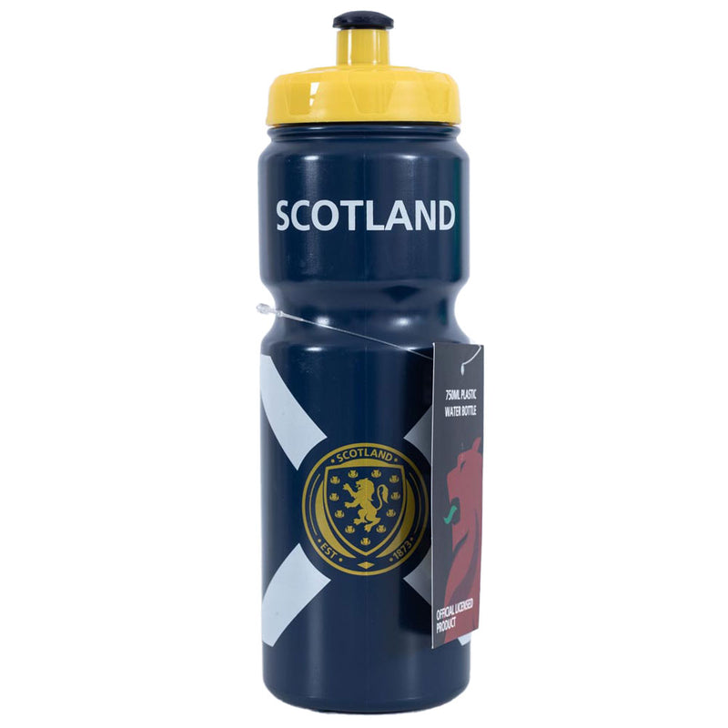 Scottish FA Plastic Drinks Bottle, close-up detail