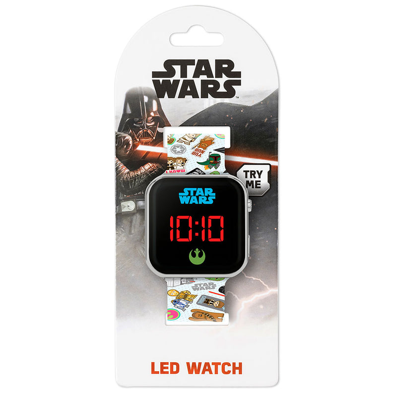 Star Wars Junior LED Watch, side angle