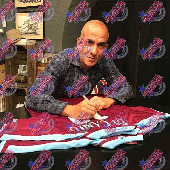 West Ham United FC Paolo Di Canio Signed Shirt (Framed)