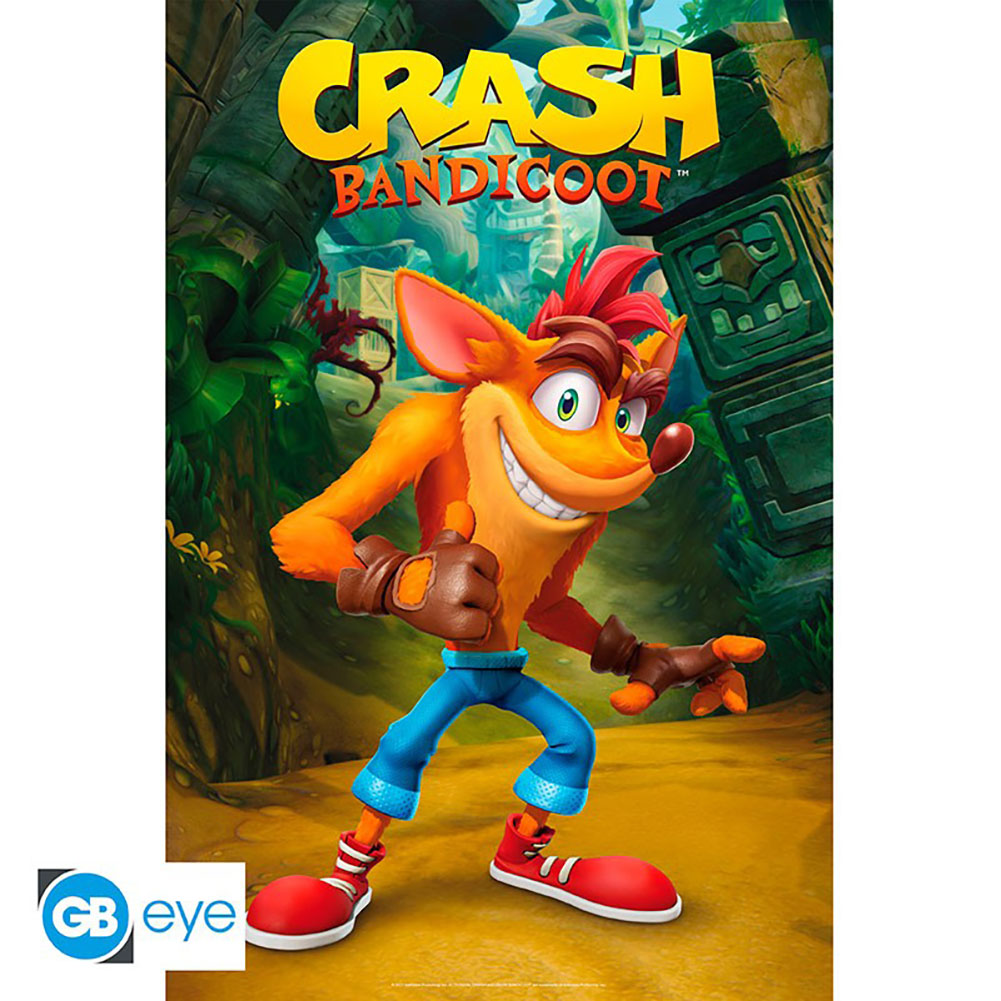 Crash Bandicoot Classic Poster