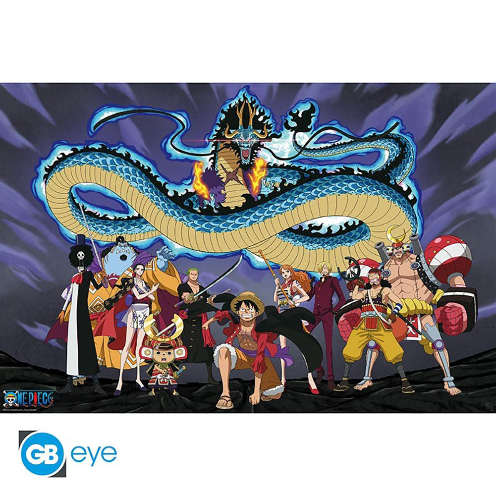 One Piece Crew Versus Kaido Poster