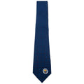Manchester City FC Navy Blue Tie, side angle