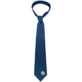 Manchester City FC Navy Blue Tie, in display