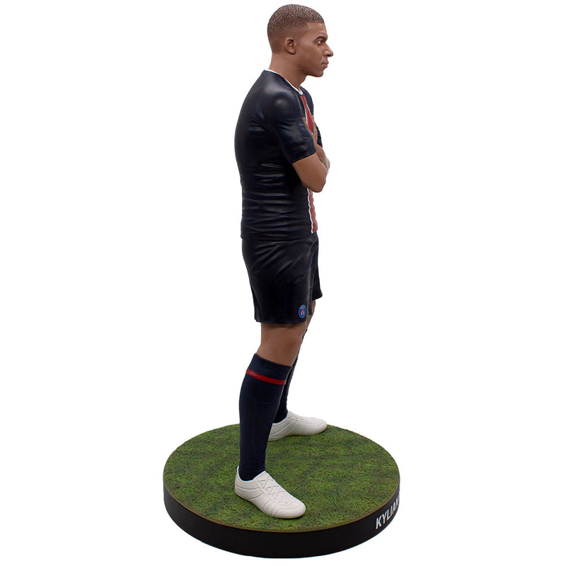 Paris Saint Germain FC Football's Finest Kylian Mbappe Premium 60cm Statue, side angle